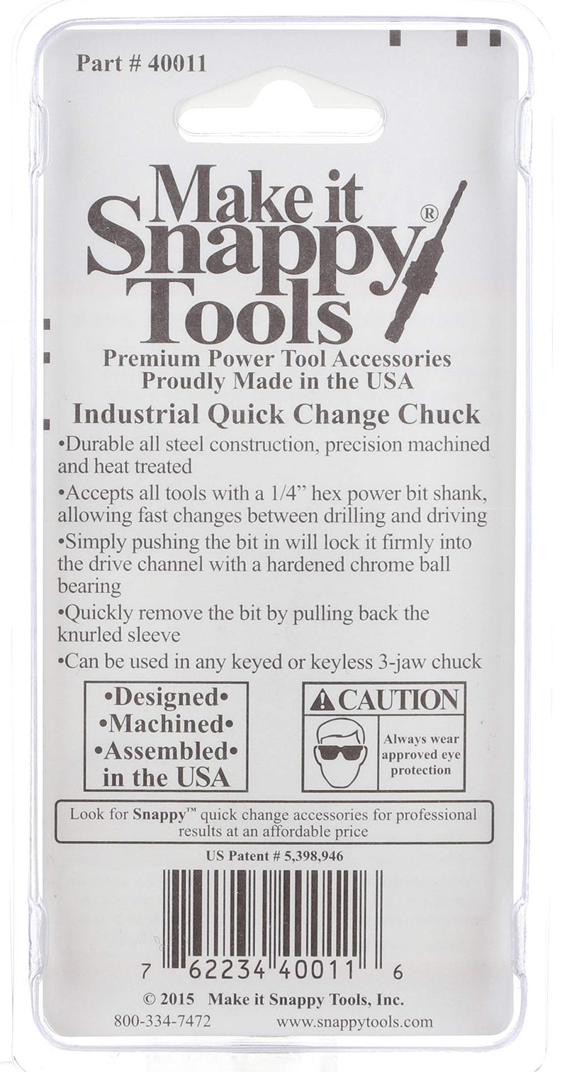 Make it Snappy 40011 Standard Quick Chuck - Image 5